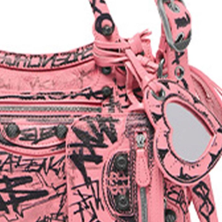 Balenciaga o1w1db10525 Size: OS / Neo Cagole XS Handbag Graffiti Size ONE SIZE - 5 Thumbnail