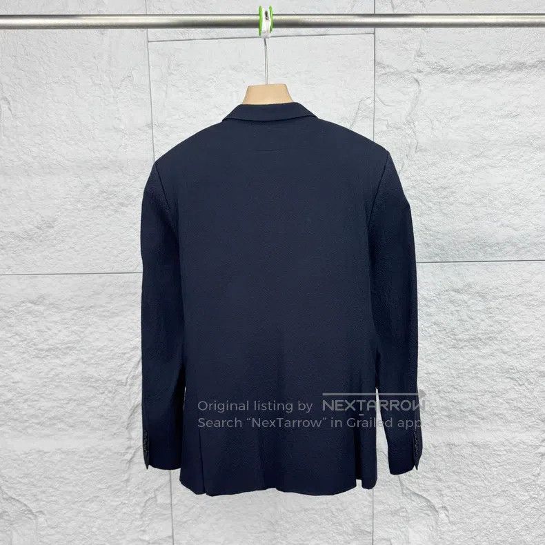 Givenchy Givenchy Size52 Solid Color Lapel Single Breasted Suit Jack Size US M / EU 48-50 / 2 - 2 Thumbnail