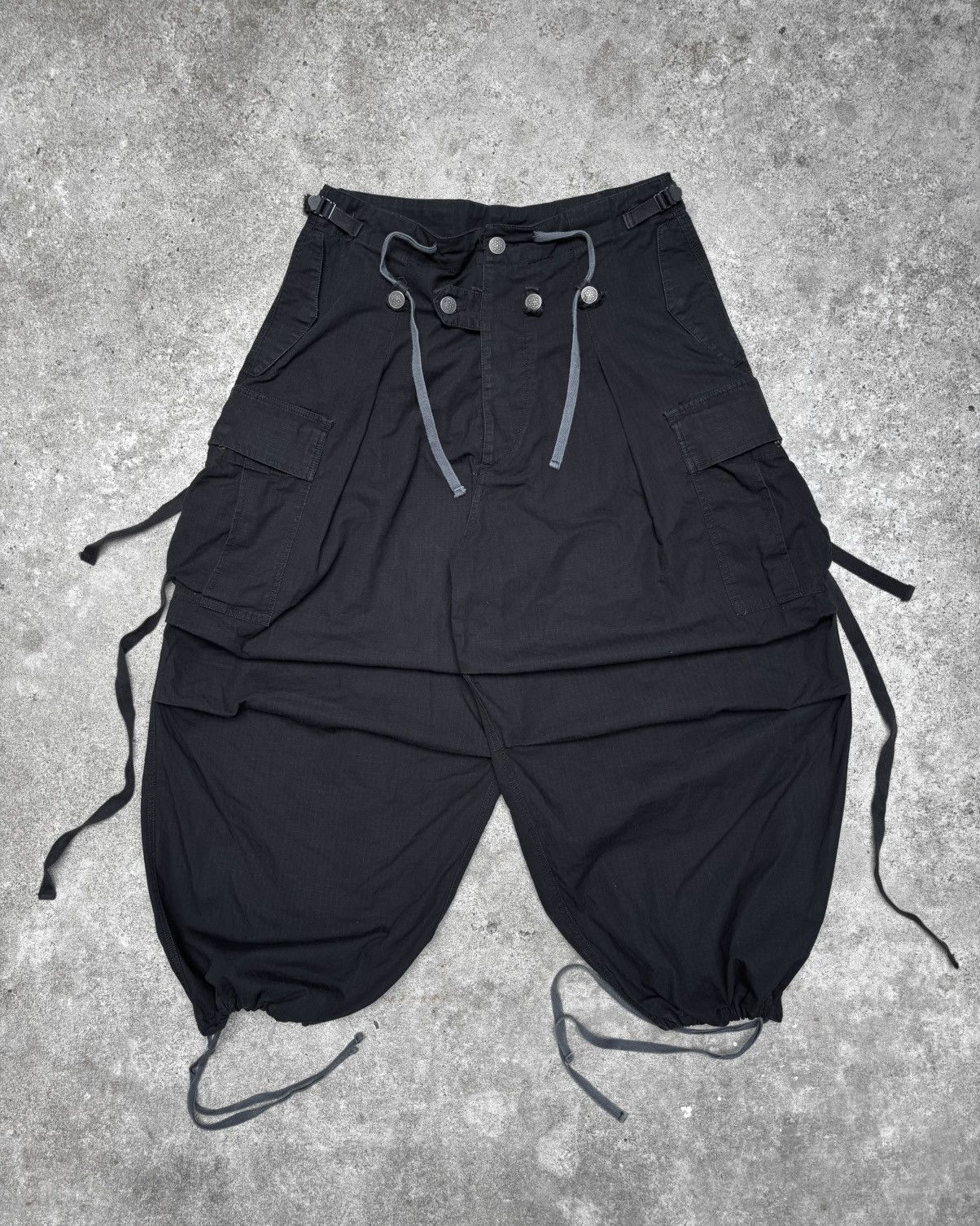 Kapital Kapital Baggy Balloon Ripstop Cargo Pants Size US 30 / EU 46 - 4 Thumbnail