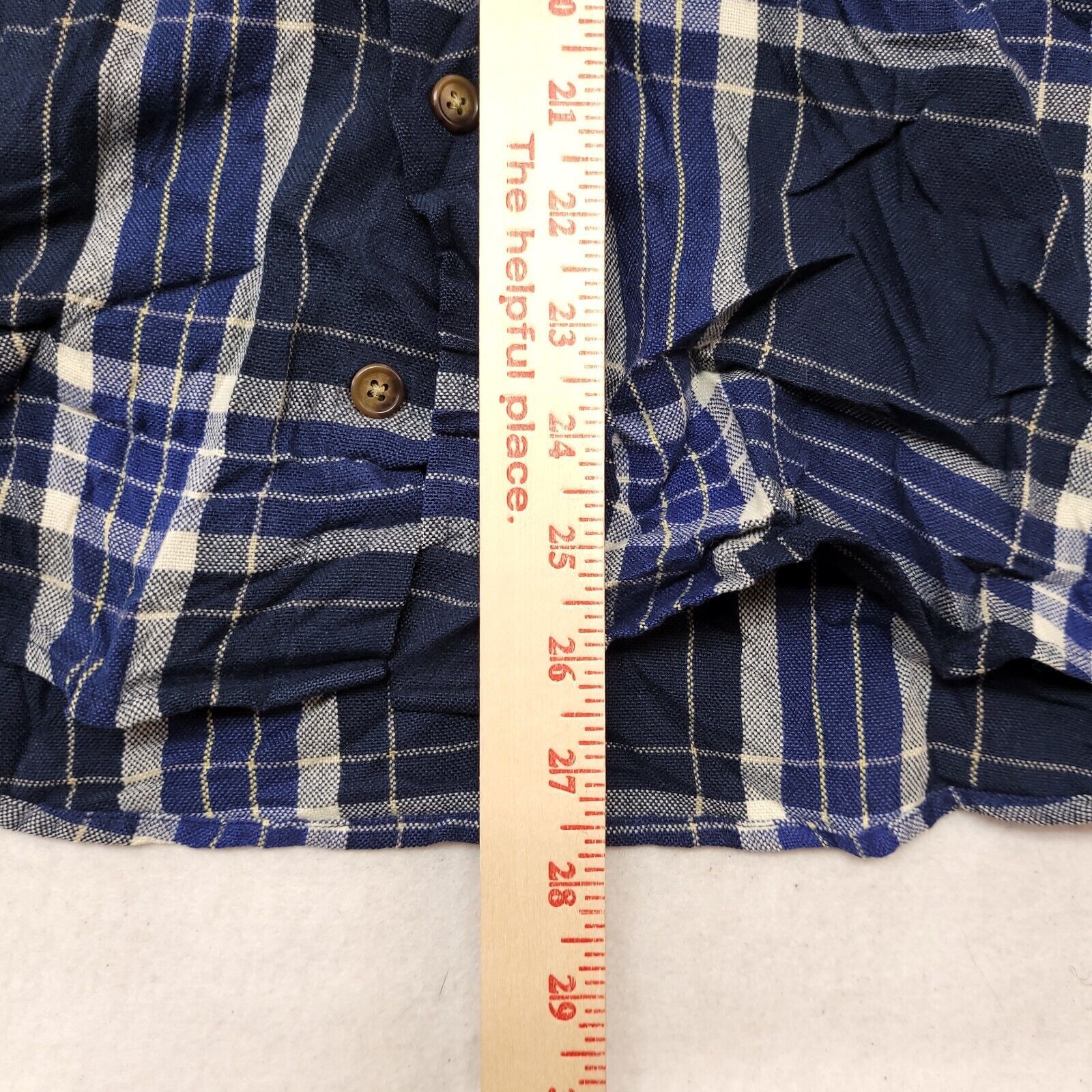 High Sierra High Sierra Tartan Flannel Shirt Mens Size Medium Blue White Size US M / EU 48-50 / 2 - 8 Thumbnail