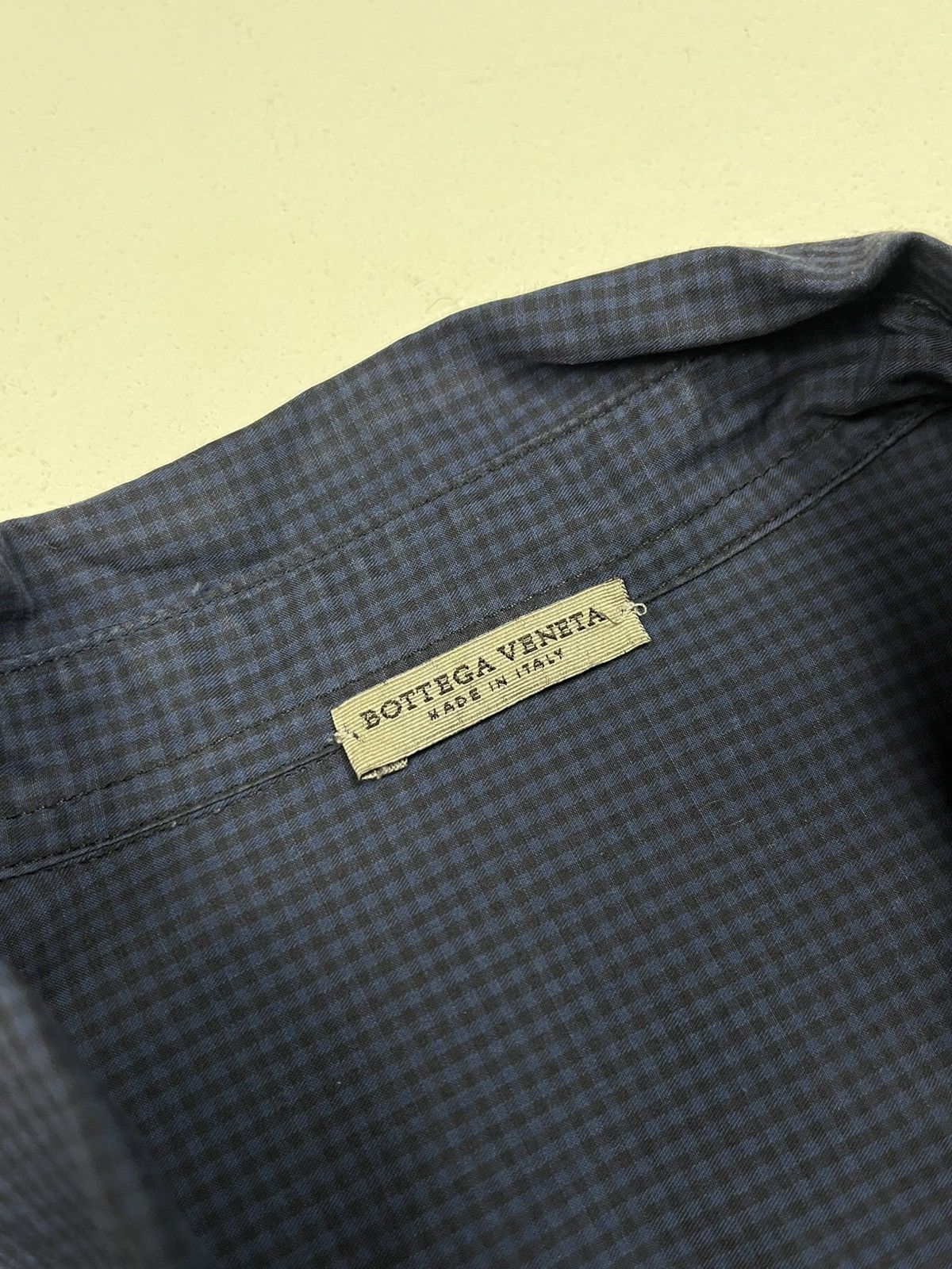 Bottega Veneta Vintage Bottega Veneta Waxed Detailing button down Shirt Size XL / US 12-14 / IT 48-50 - 9 Thumbnail