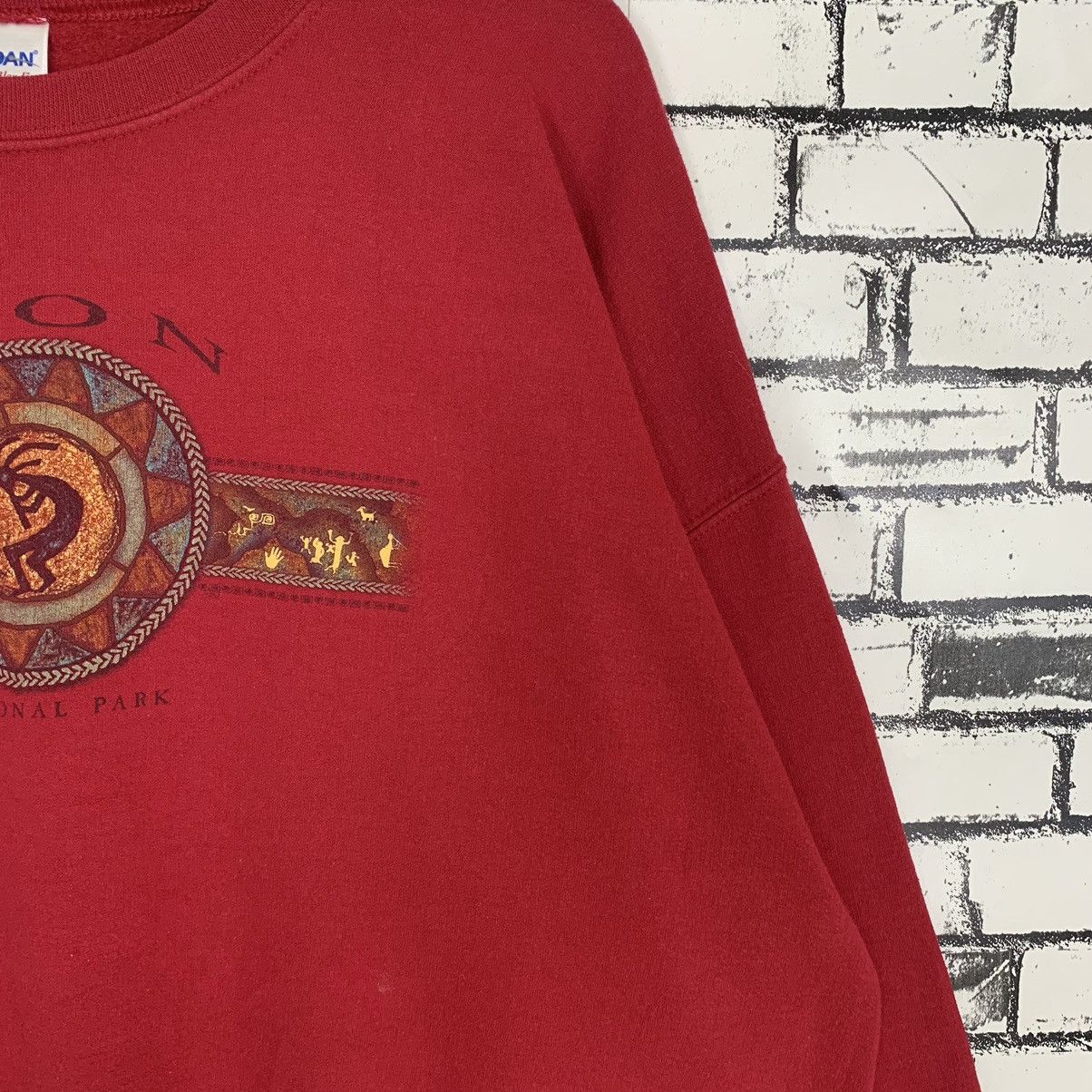 Vintage × Zion Rootswear Vintage Zion National Park Sweatshirt Crewneck Size US XL / EU 56 / 4 - 7 Thumbnail