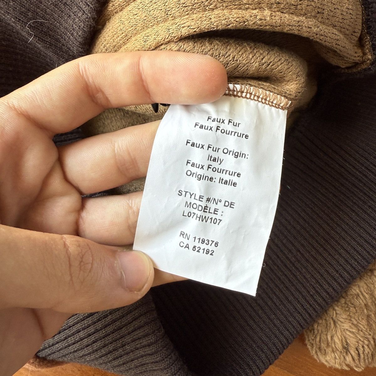 Helmut Lang Helmut Lang walnut patchwork fleece baggy fit size XS Size US XS / EU 42 / 0 - 5 Thumbnail