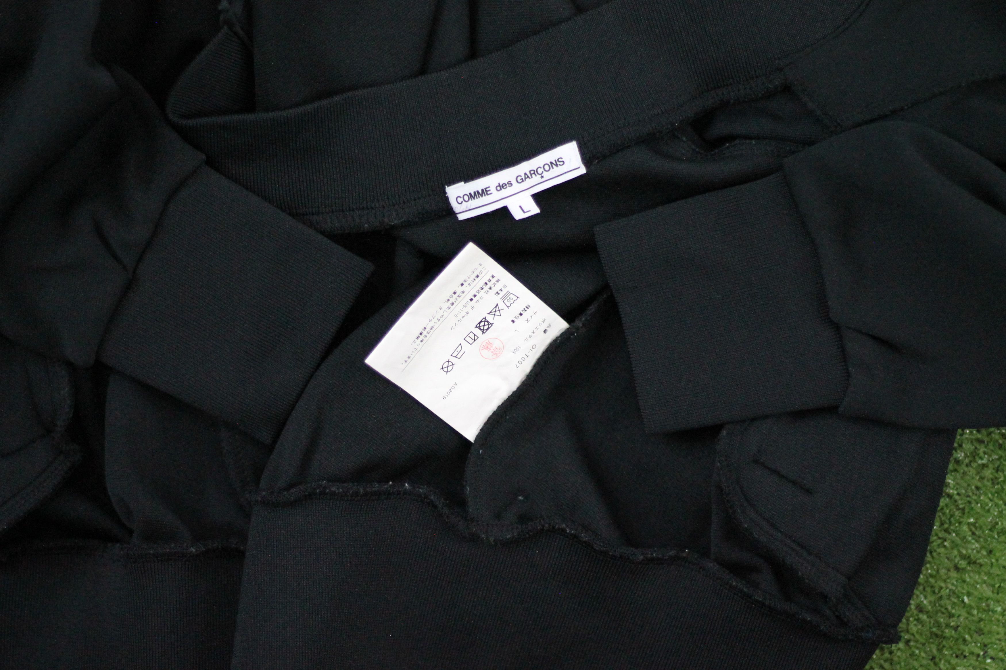 Comme des Garcons × Japanese Brand AD2019 COMME DES GARCONS Track Jacket. Size L / US 10 / IT 46 - 6 Thumbnail