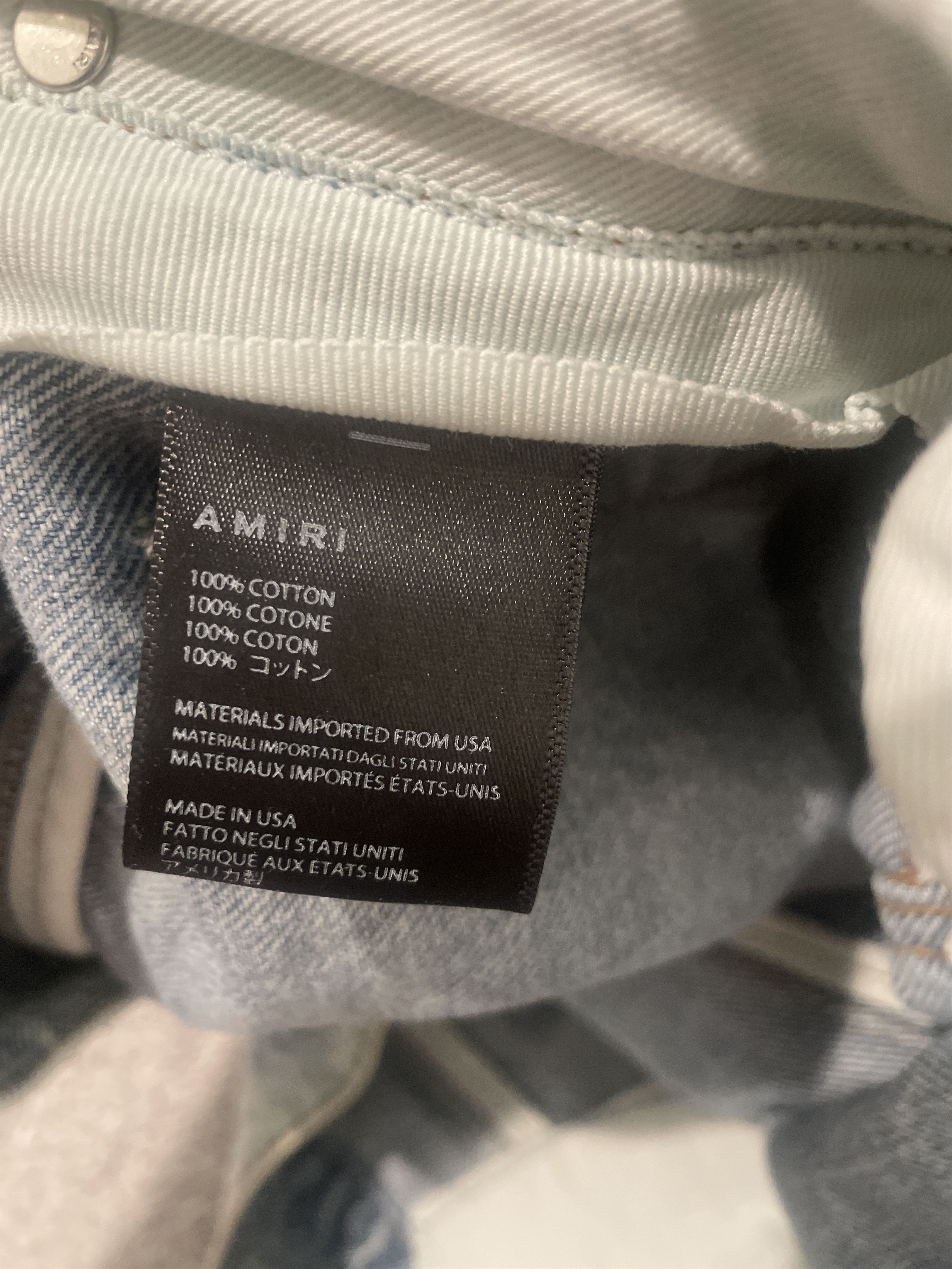 Amiri Amiri paint splatter jeans Size US 32 / EU 48 - 6 Thumbnail
