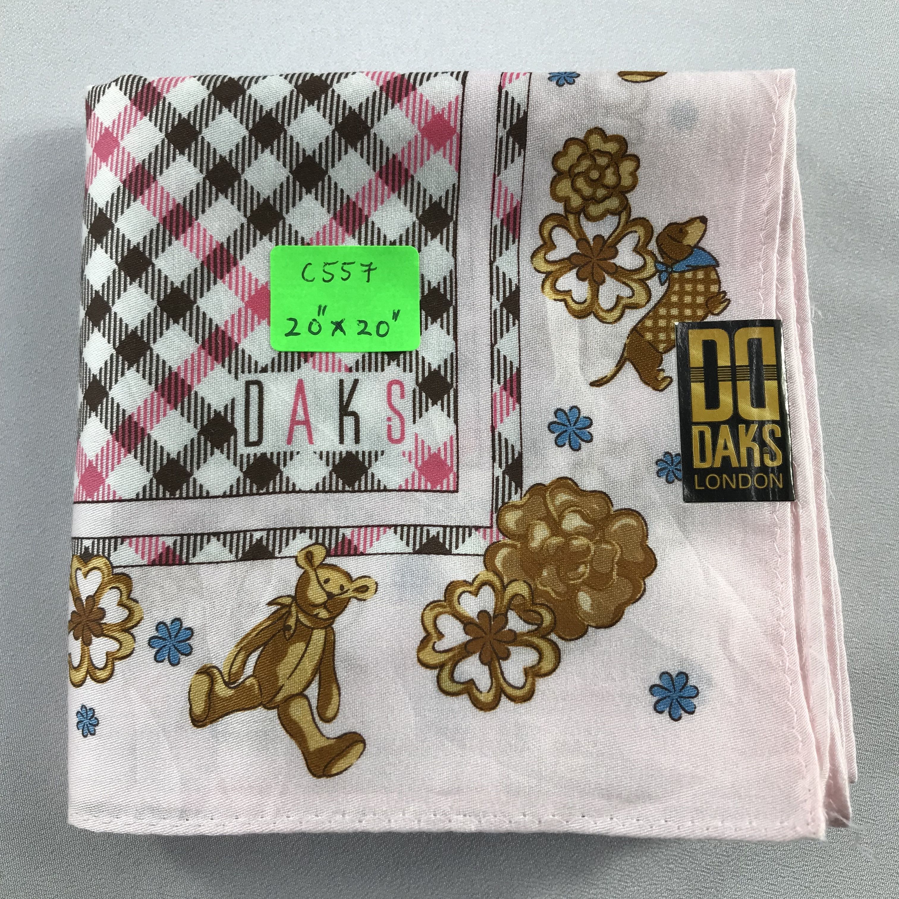 DAKS Daks London Handkerchief / Bandana / Neckerchief C557 Size ONE SIZE - 7 Thumbnail