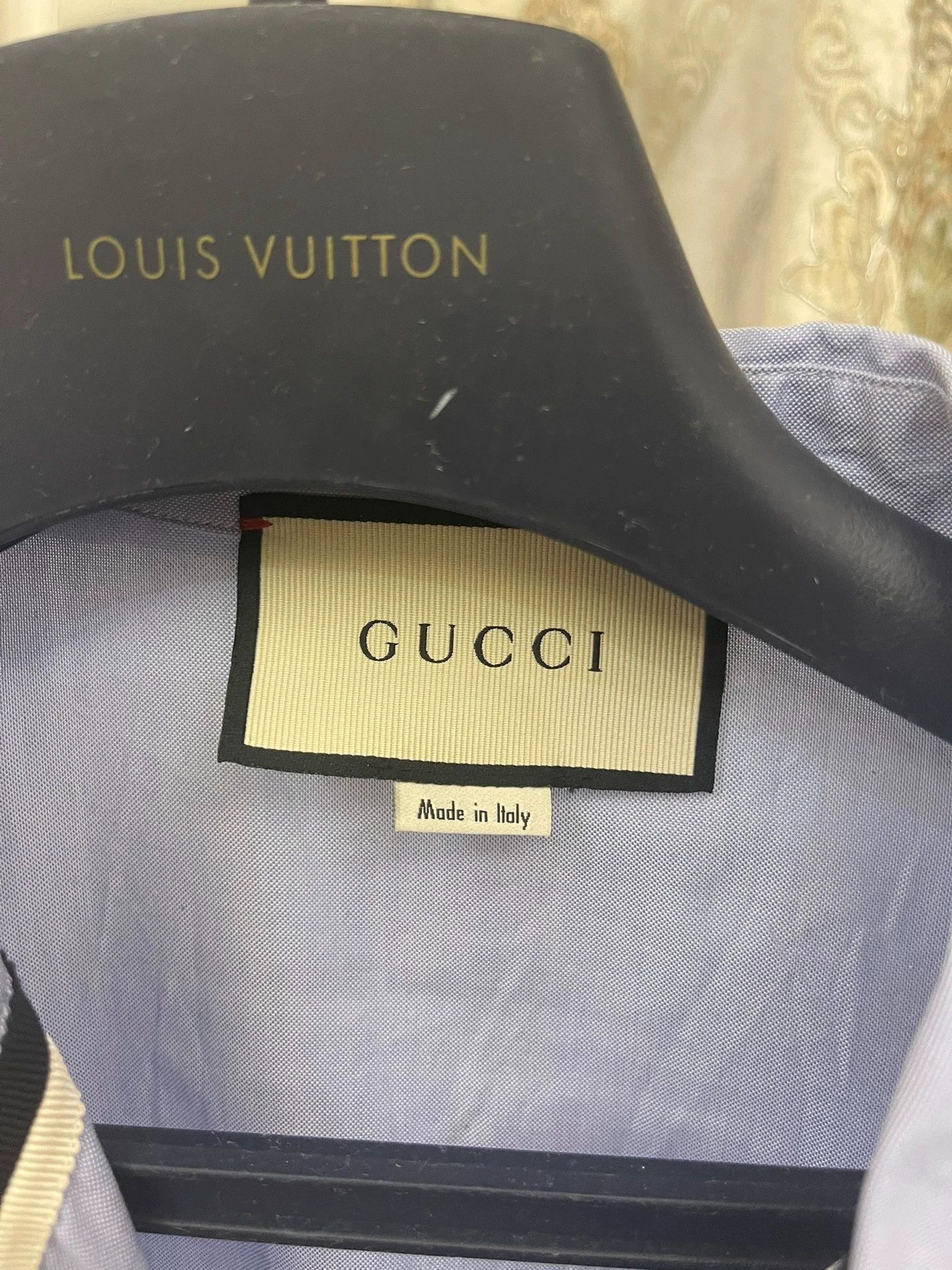 Gucci Gucci Men's 44 Timeless Authentic Shirt Size US S / EU 44-46 / 1 - 3 Thumbnail