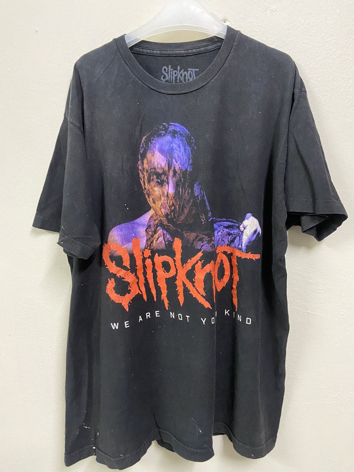 Band Tees × Slipknot 💀Vintage Y2K Slipknot Rock Band T-Shirt Rare Retro Size US XL / EU 56 / 4 - 1 Thumbnail