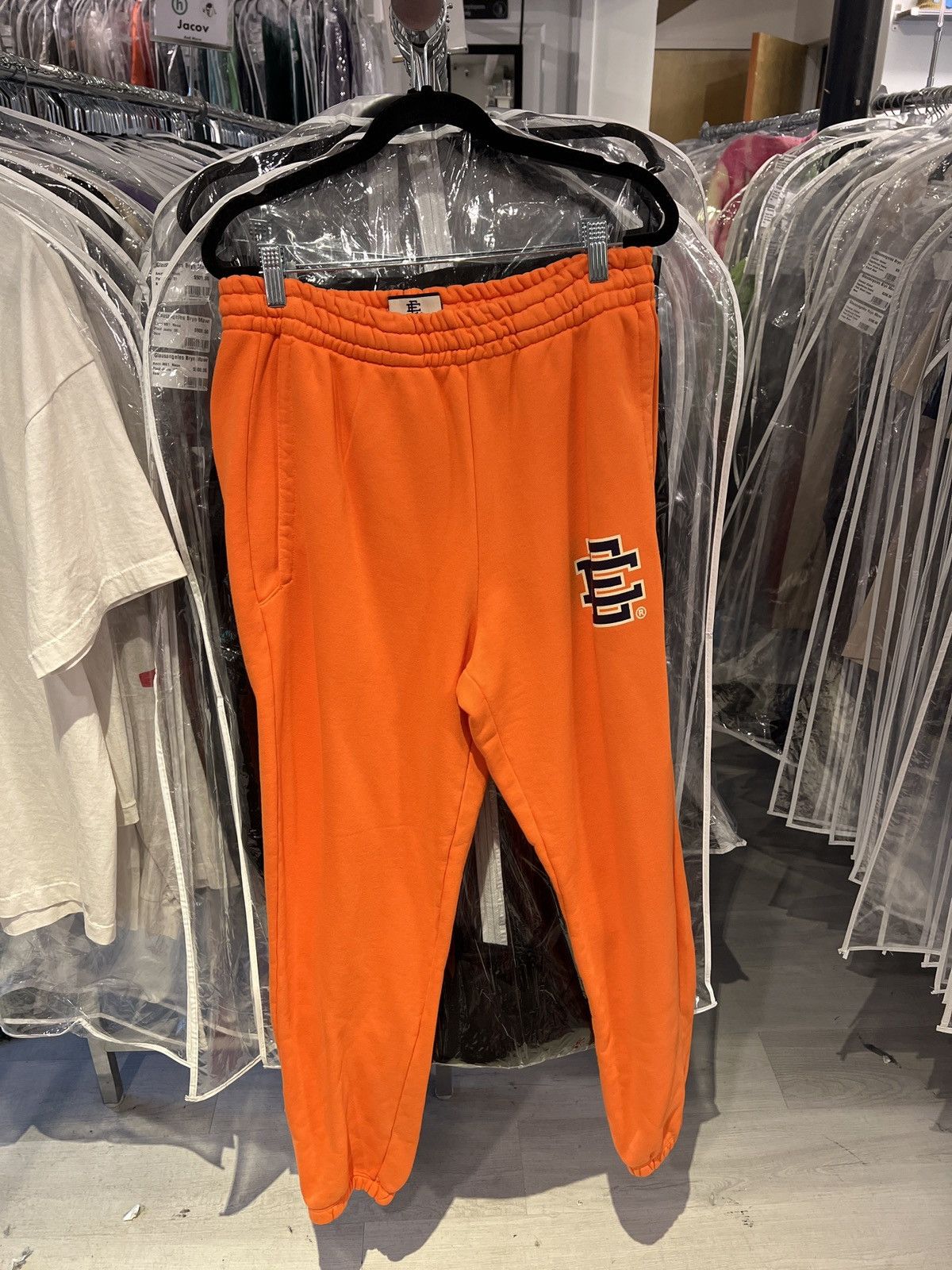 Eric Emanuel Sweatpants Orange/Navy