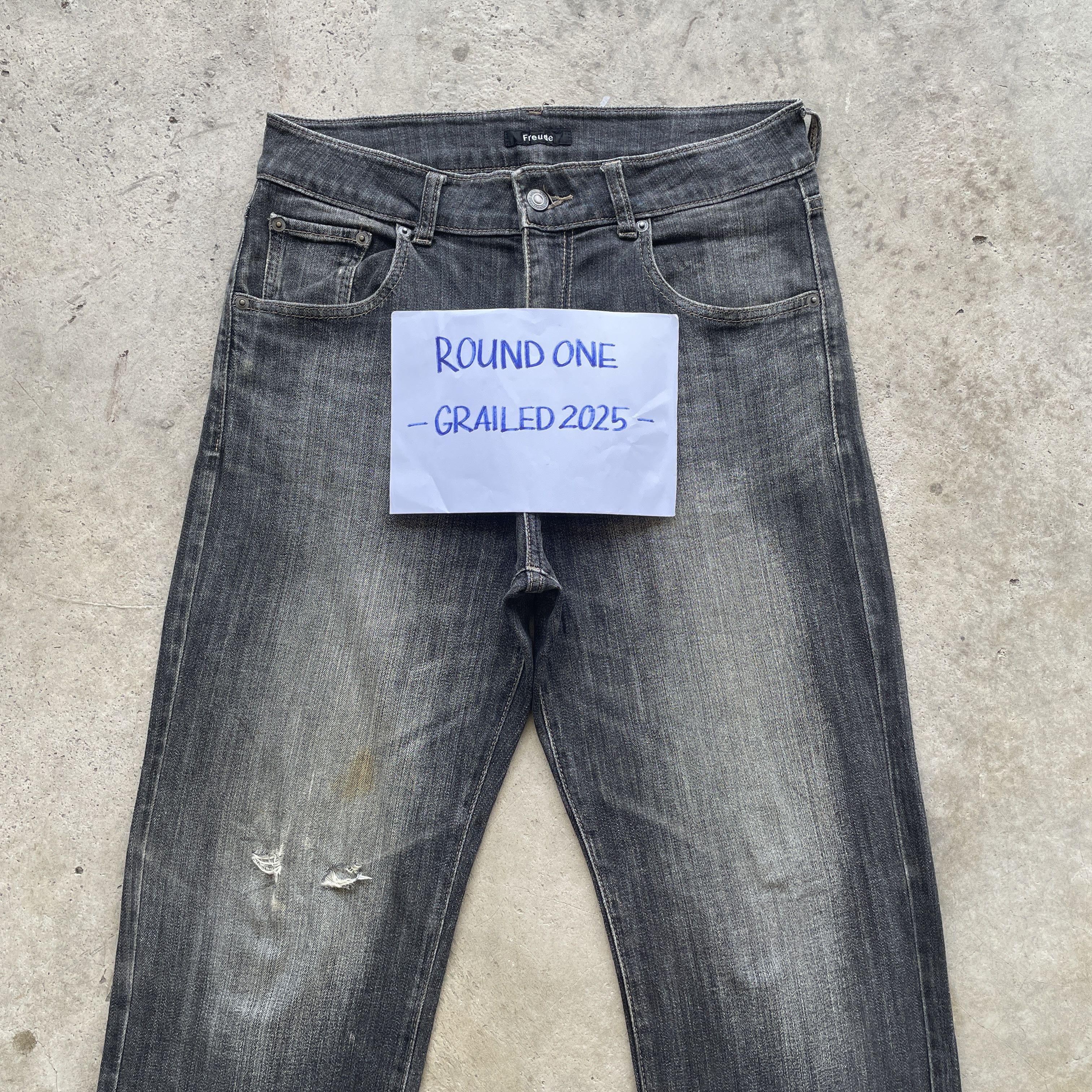 Japanese Brand W31x30 Vintage Japanese Black Denim Faded Jeans Pants Size US 31 - 4 Thumbnail