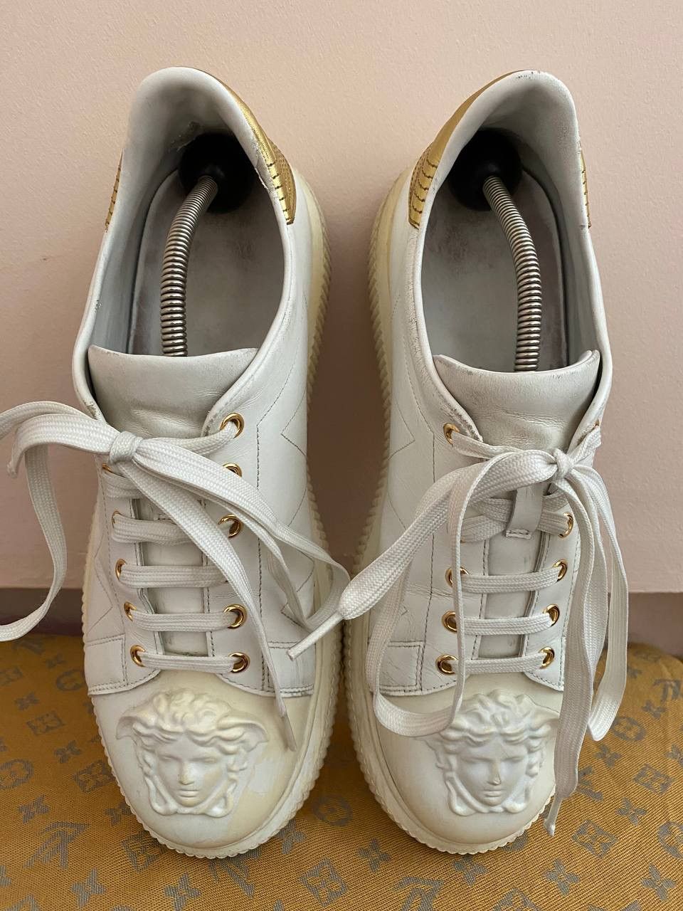 Versace 🔥 RRP 850$ Versace Big Medusa Logo Sneaker Size US 12.5 / EU 45-46 - 9 Thumbnail