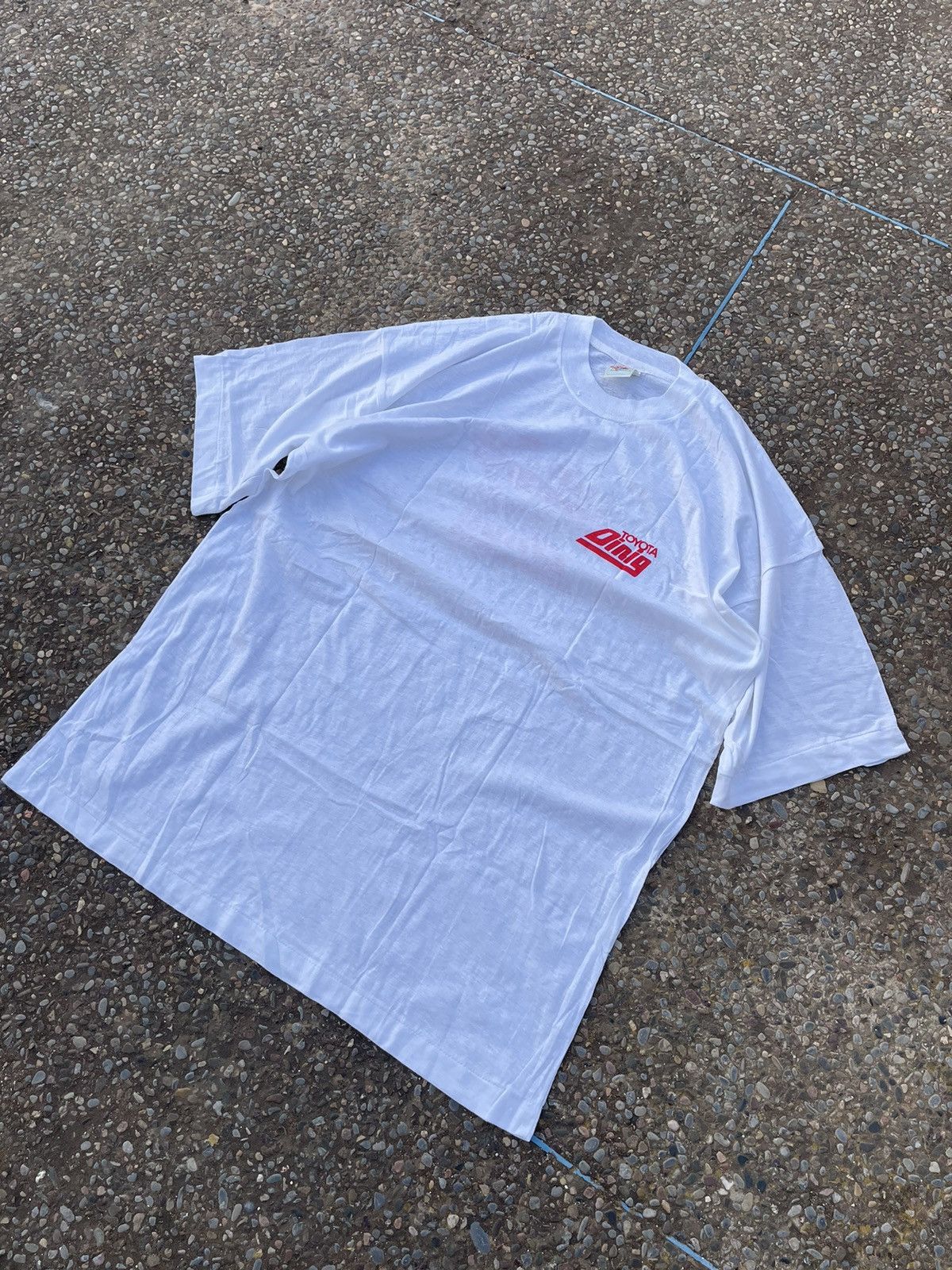 Anime × Vintage 80’s Toyota Single stitch Tee Size US XXL / EU 58 / 5 - 3 Thumbnail