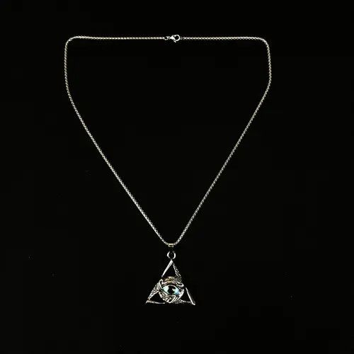 Other Eye Hands Necklace Punk Chain Size ONE SIZE - 4 Thumbnail