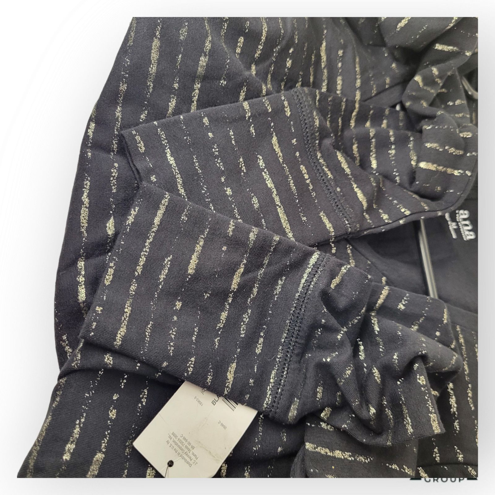 Other A.N.A. Women's XS Black Long Sleeve Shirt NWT Size XS / US 0-2 / IT 36-38 - 8 Thumbnail