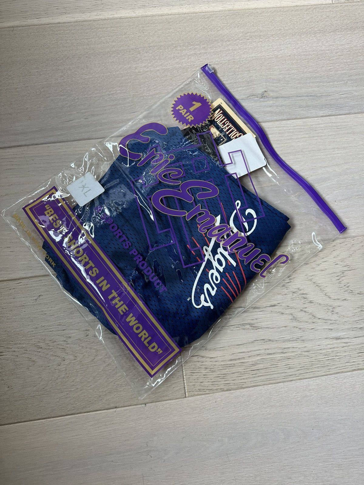 Eric Emanuel NEW Eric Emanuel x LA Dodgers MLB gym shorts Royal Blue XL Size US 35 - 3 Thumbnail