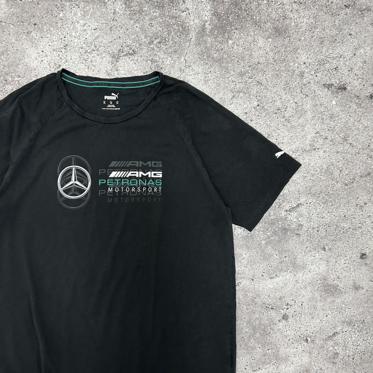 Mercedes-Benz × Puma Puma Mercedes Benz AMG Petronas Formula 1 racing tee y2k og Size US XL / EU 56 / 4 - 2 Thumbnail