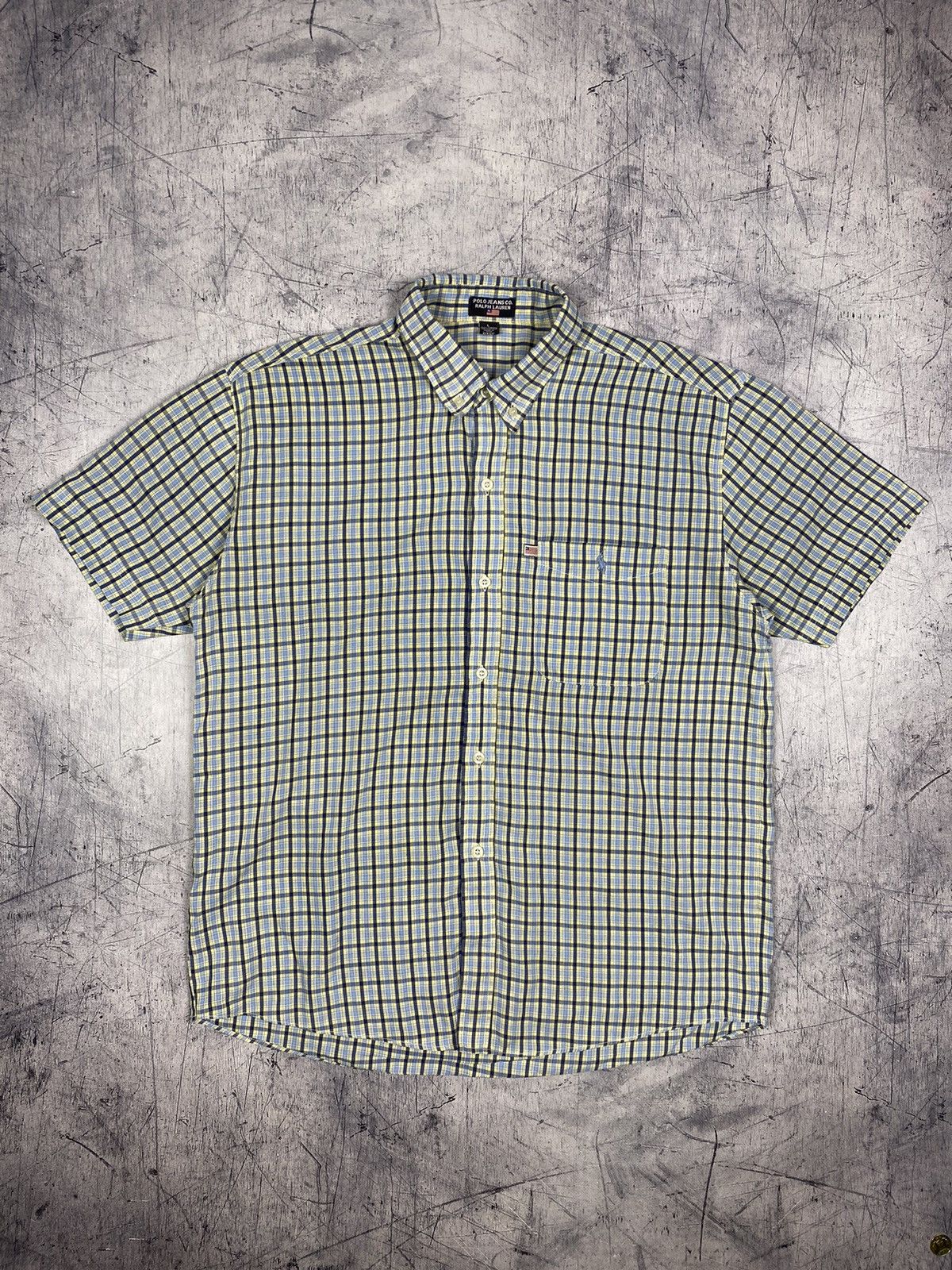 Lauren Ralph Lauren Vintage Polo Ralph Lauren Jeans Co Checkered Button up shirt Size US L / EU 52-54 / 3 - 2 Thumbnail