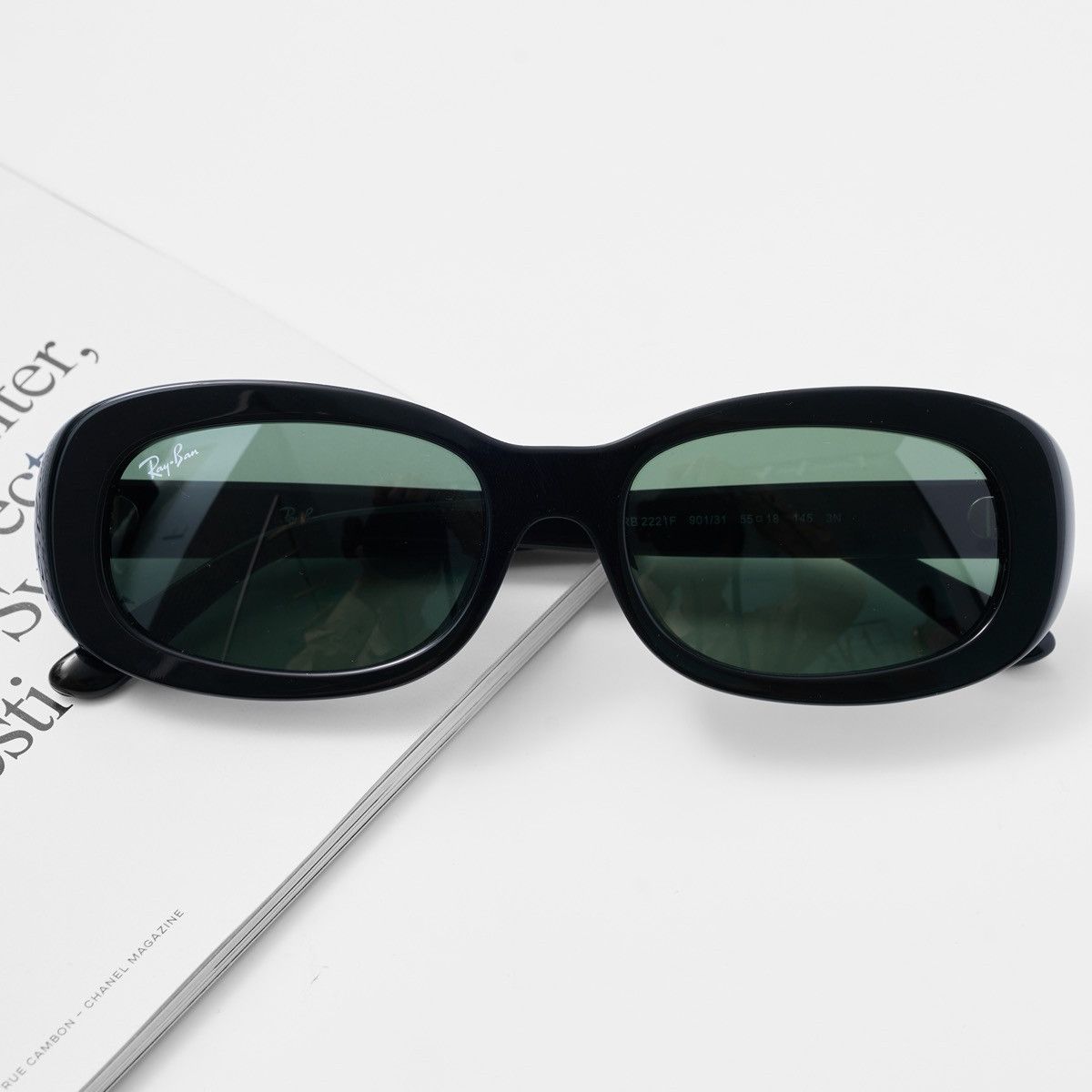 RayBan RAYBAN 0RB2221F 901/31 SUNGLASSES Size ONE SIZE - 6 Thumbnail