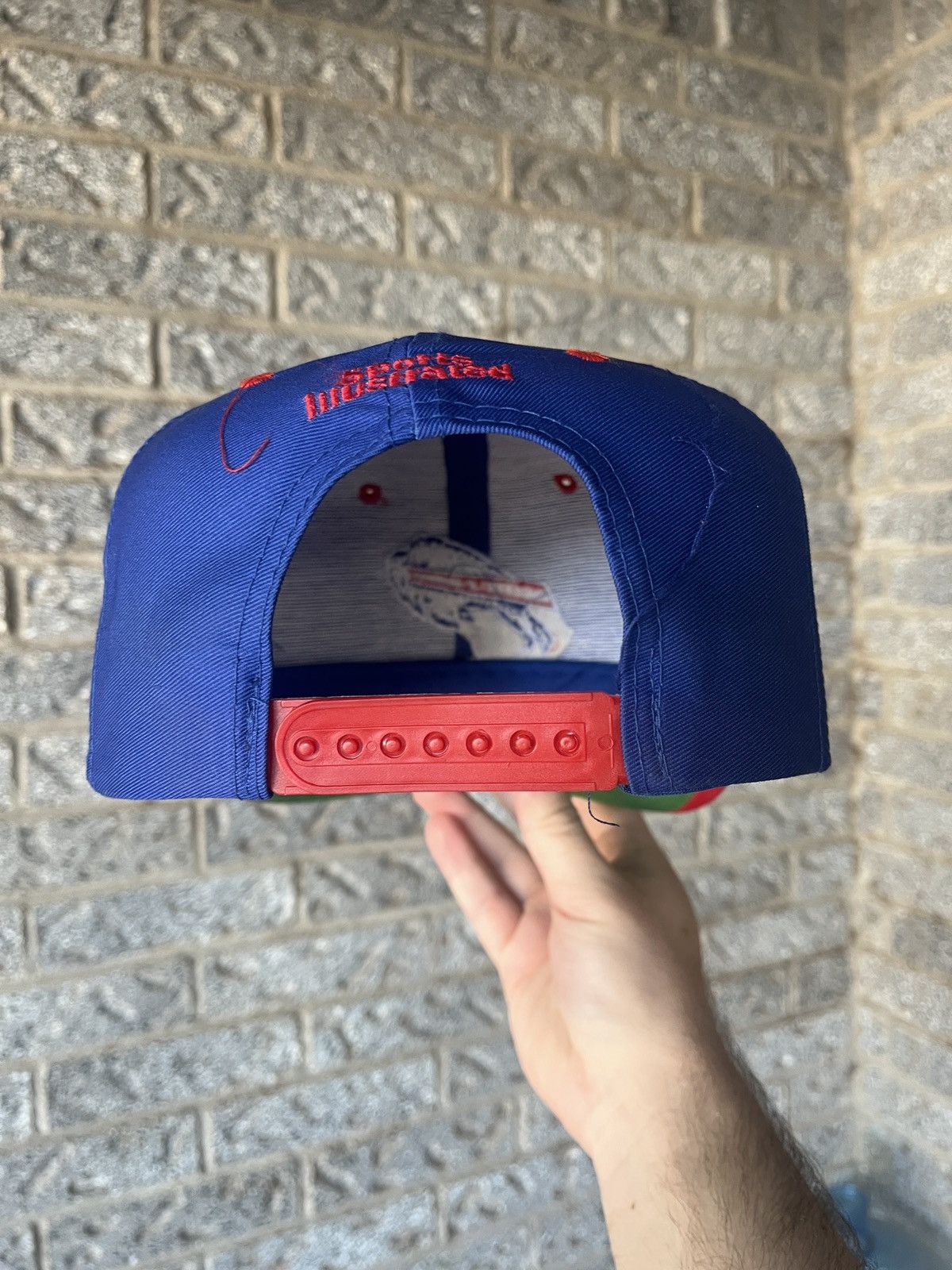 Sports Specialties × Vintage Vintage NFL 90’s Buffalo Bills SnapBack Hat Size ONE SIZE - 3 Thumbnail