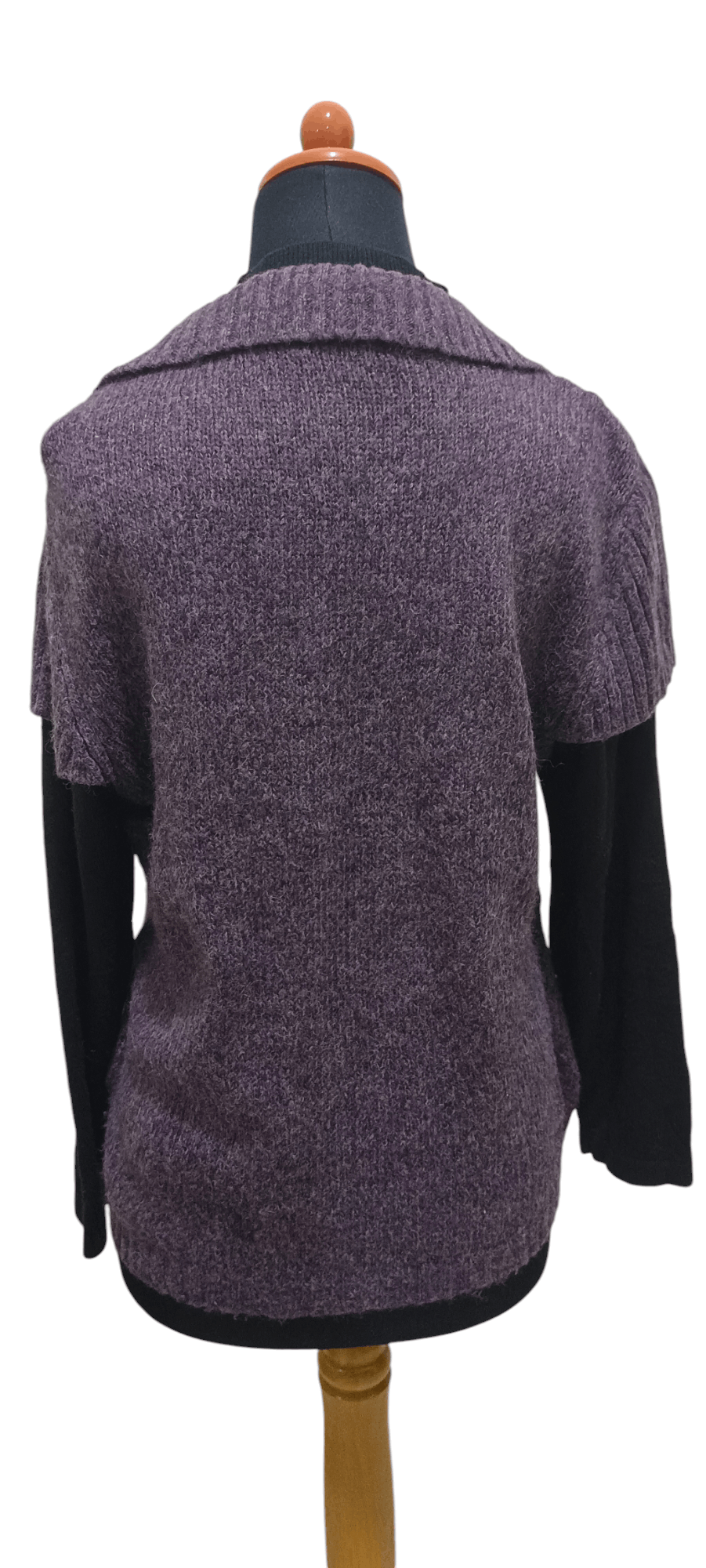 Japanese Brand × Vintage Elegance Double Knitted BARHECING Conclusive Size M / US 6-8 / IT 42-44 - 3 Thumbnail