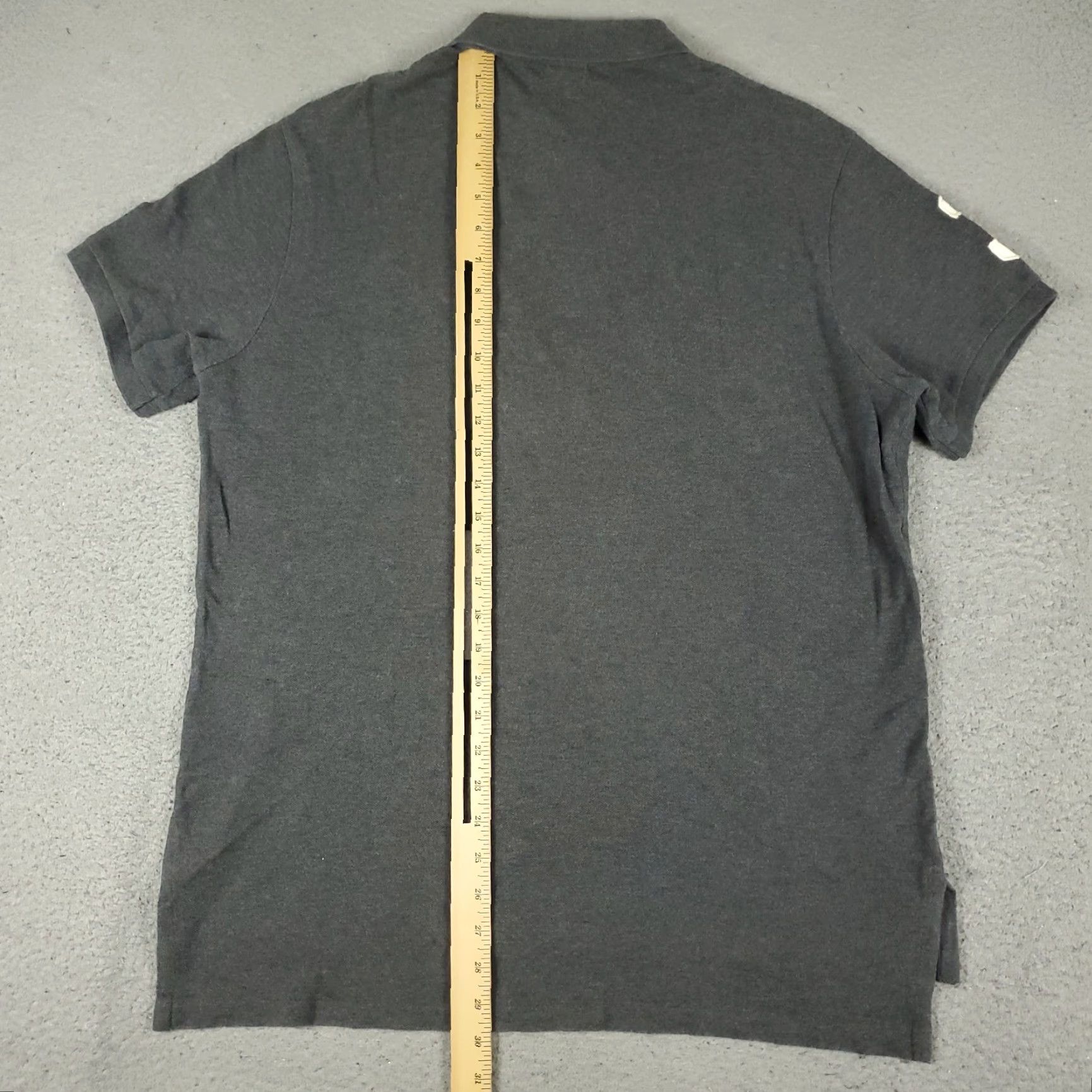 Ralph Lauren Ralph Lauren Polo Shirt Mens Large Gray Crest Big 3 Pony Casual Short Sleeve Shirt Size US L / EU 52-54 / 3 - 4 Thumbnail