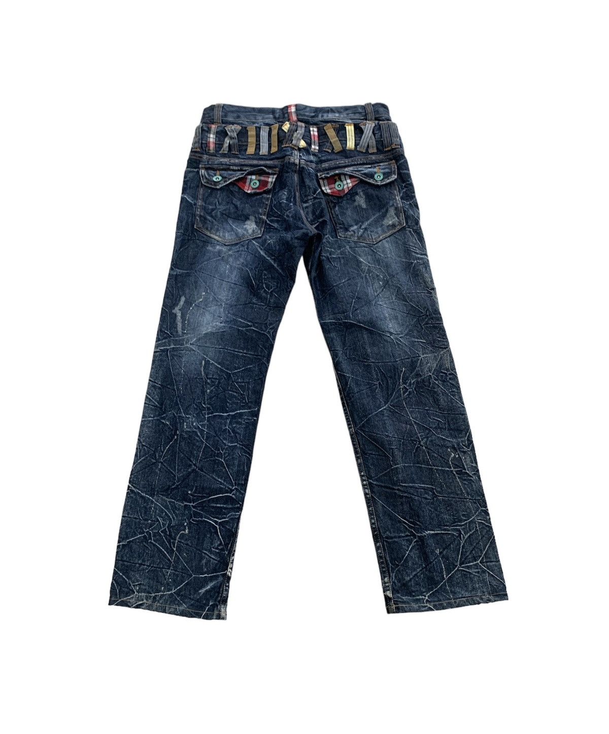 Le Grande Bleu (L.G.B.) Antfui design pants double waist japan design surf jeans Size US 30 / EU 46 - 2 Thumbnail