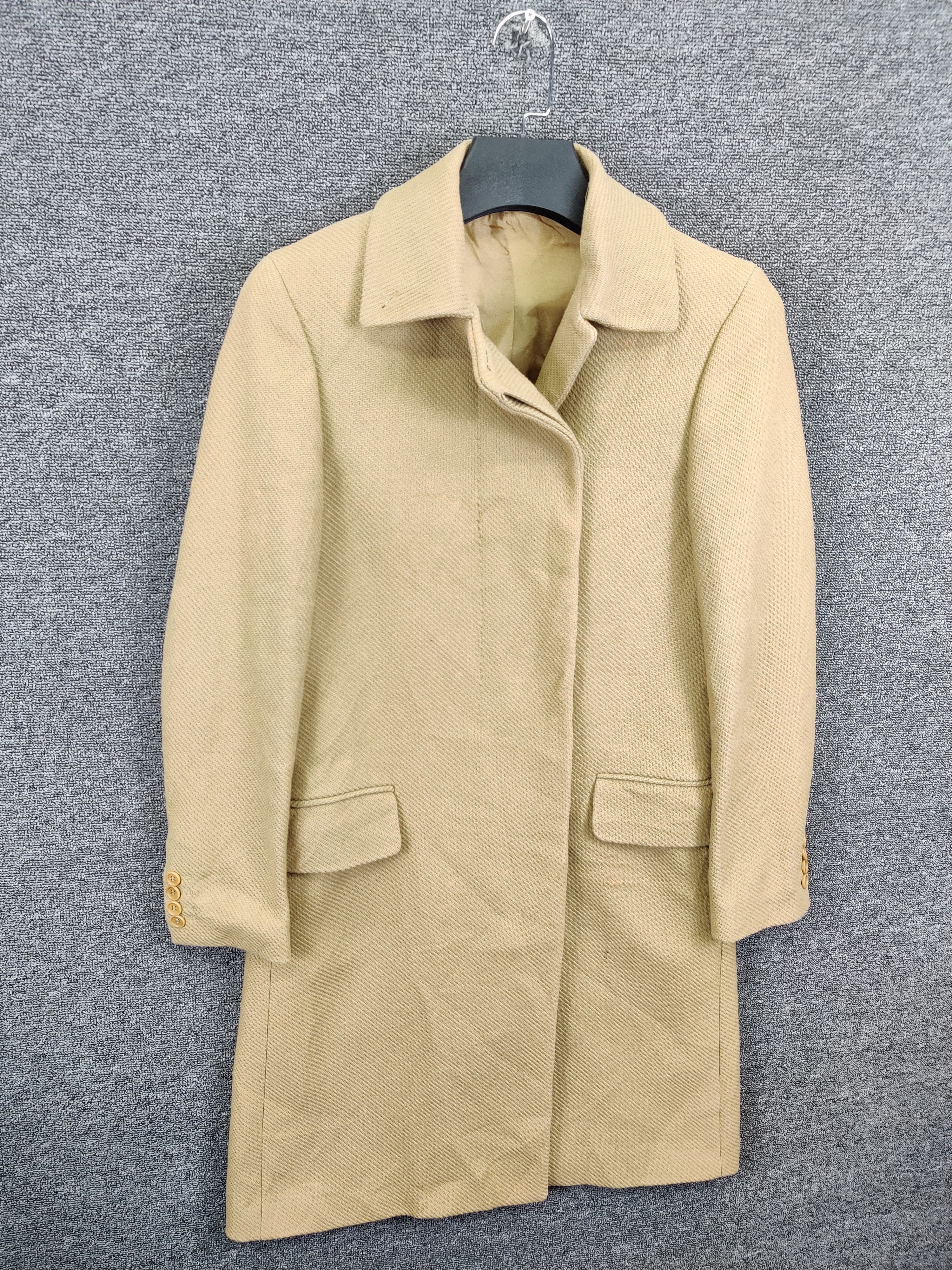 Helmut Lang Helmut Lang Single Breasted Wool Long Coat Size US M / EU 48-50 / 2 - 5 Thumbnail