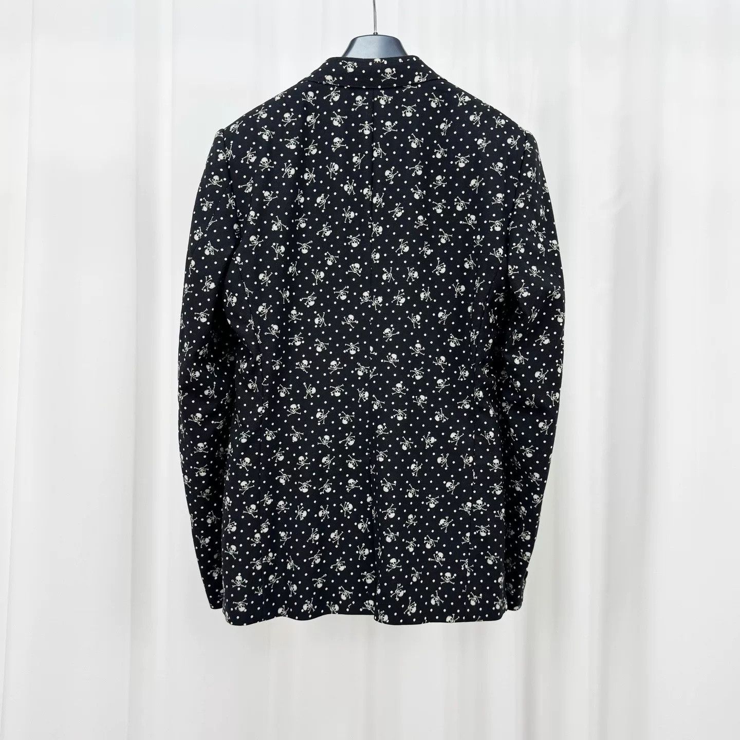 Dolce & Gabbana Dolce&Gabbana Skull Wool Suit Jacket Size US S / EU 44-46 / 1 - 2 Thumbnail