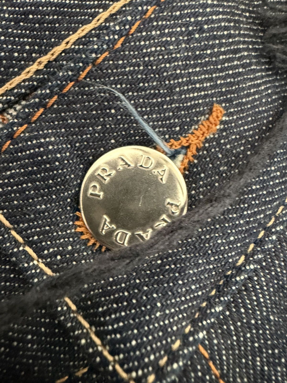 Prada wide leg selvage denim Size US 32 / EU 48 - 7 Thumbnail