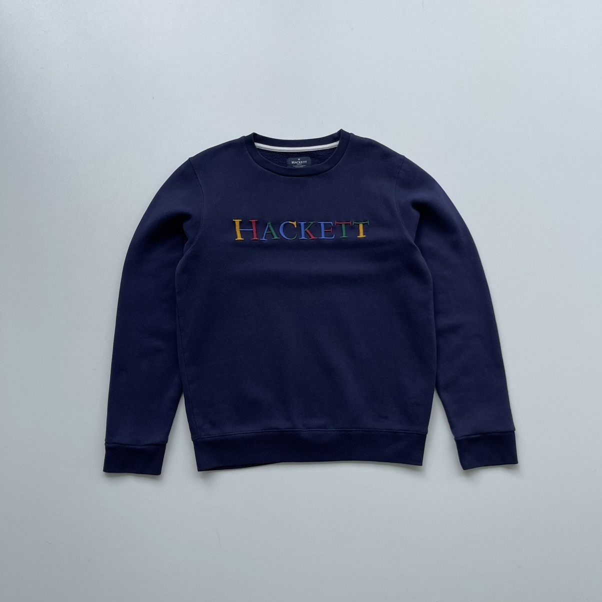 Hackett Hackett London Multi Logo Sweatshirt Navy Size US S / EU 44-46 / 1 - 1 Thumbnail
