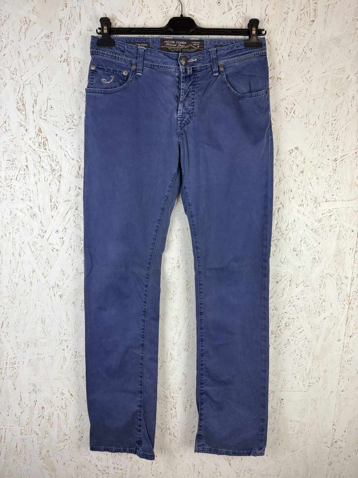 Jacob Cohen Jacob Cohen 620 Special J620 Pants In Blue Size 31 Size US 31 - 1 Thumbnail
