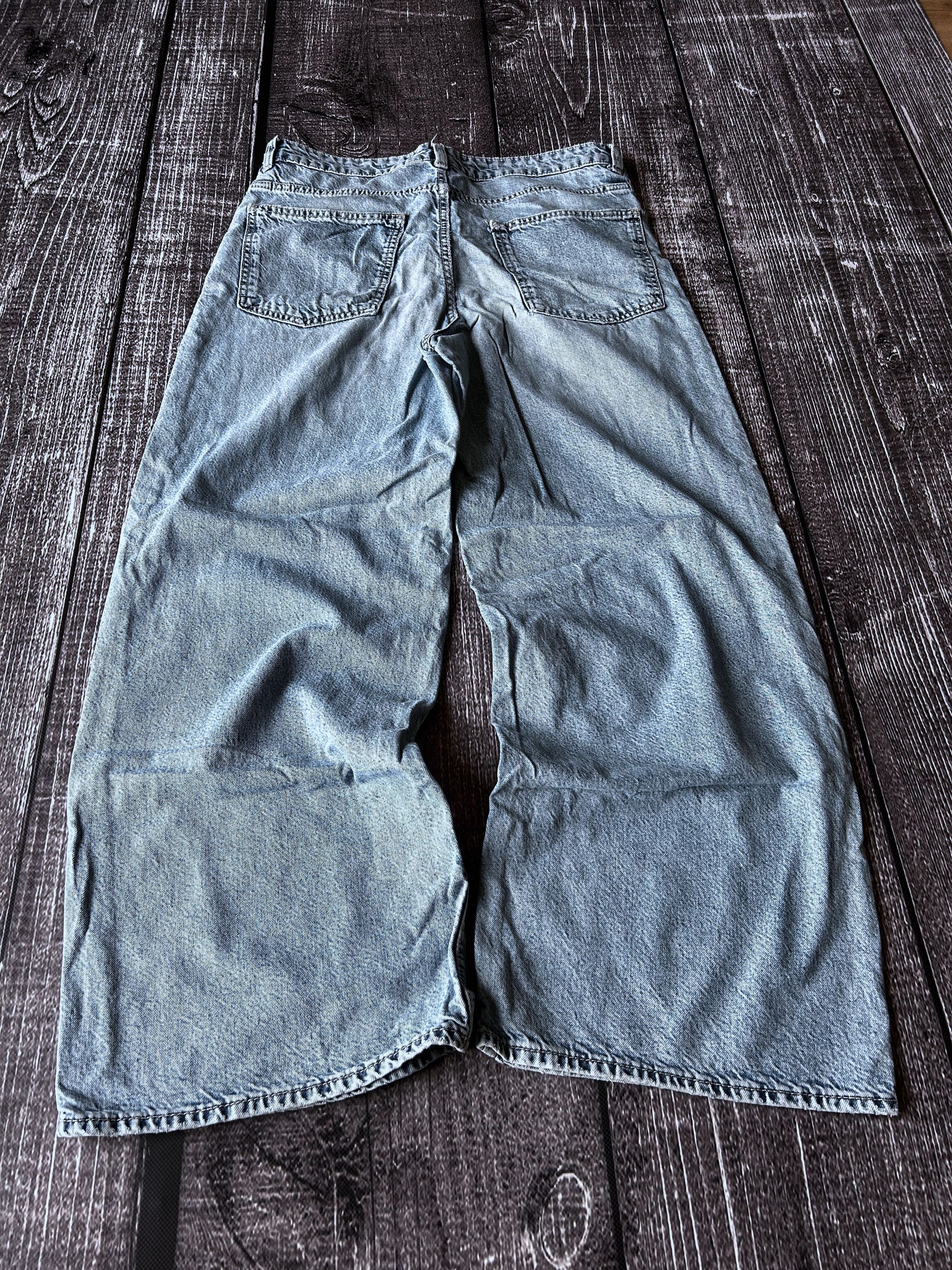 Vintage VTG Rick Owens Junya Watanabe Style Flared Washed Jeans Size US 32 / EU 48 - 4 Thumbnail