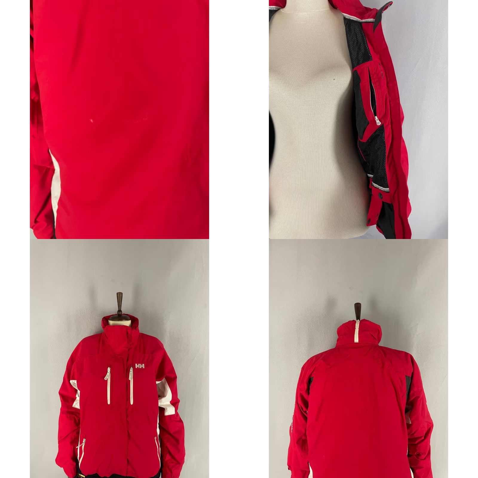 Helly Hansen Helly Hansen Womens Parka Jacket XL Red Long Sleeve Windbreaker Size XL / US 12-14 / IT 48-50 - 9 Thumbnail