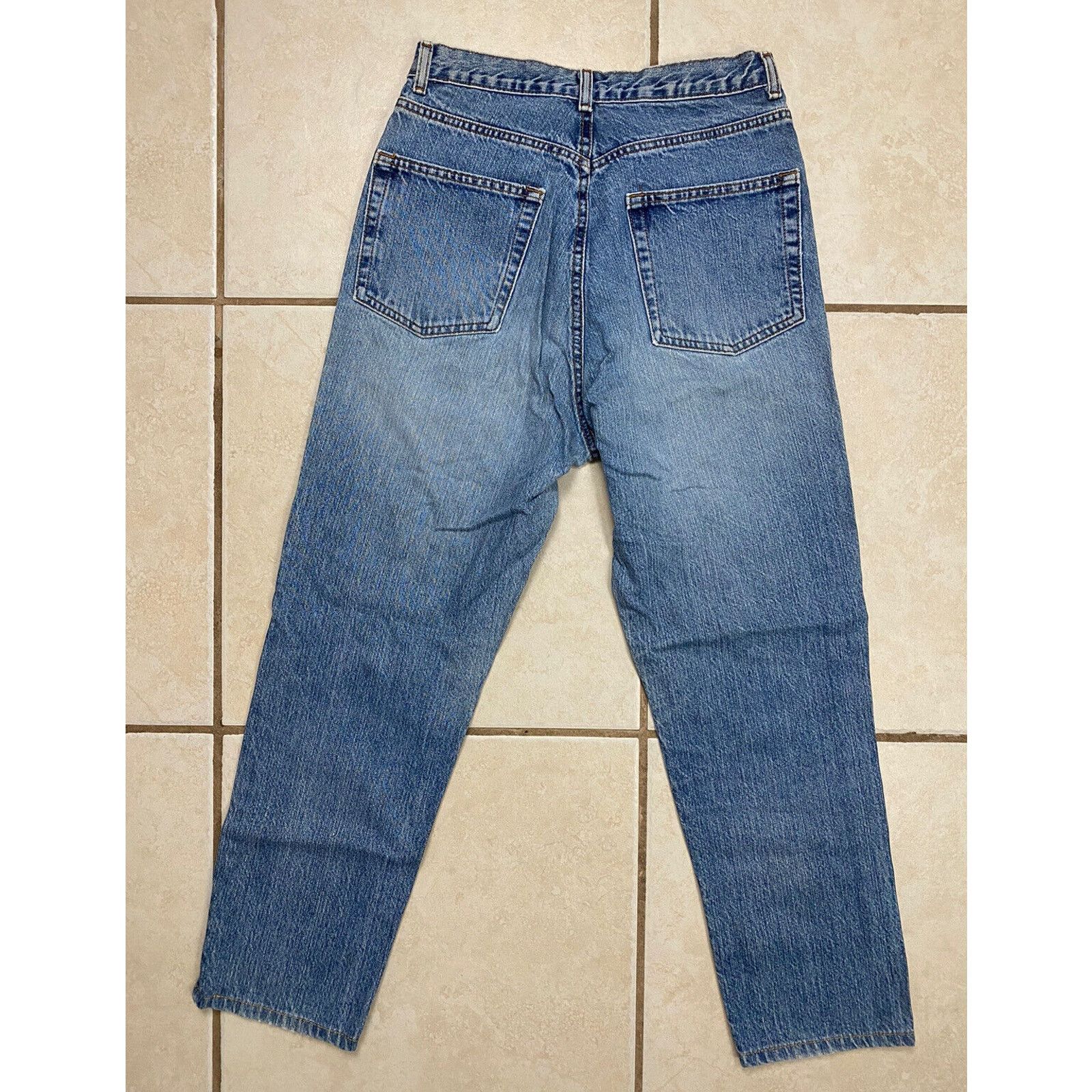 Banana Republic VTG Banana Republic Jeans High-Rise Straight Leg Button Fly Size 28" / US 6 / IT 42 - 5 Thumbnail