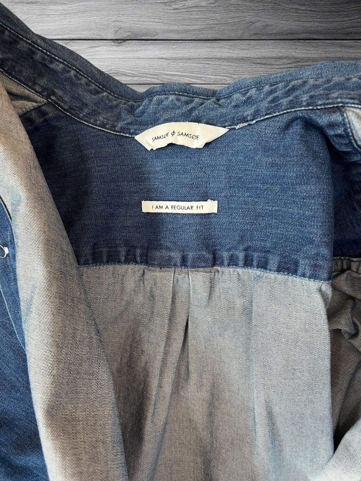 Samsoe Samsoe Samsoe Samsoe Vento Denim shirt size S Size US S / EU 44-46 / 1 - 5 Thumbnail