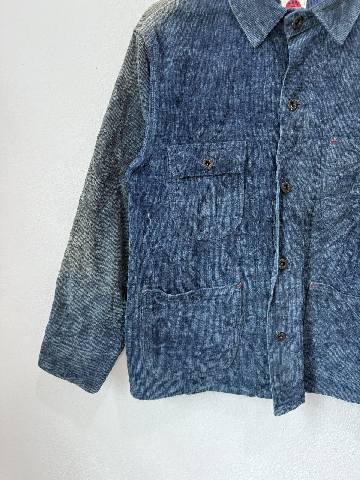 Kapital INDIGO CORDUROY CHORE JACKET MADE IN JAPAN Size US S / EU 44-46 / 1 - 5 Thumbnail