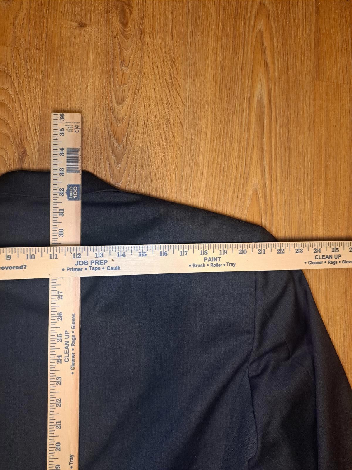 Brooks Brothers Brooks Brothers Suit Jacket Separate 48R Charcoal Gray Size 48R - 10 Thumbnail