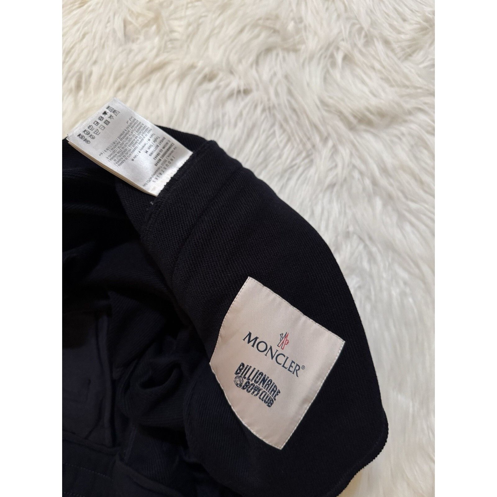 Billionaire Boys Club × Moncler Moncler x Billionaire Boys Club Fleece Sweatpants Navy Blue Size US 32 / EU 48 - 4 Thumbnail