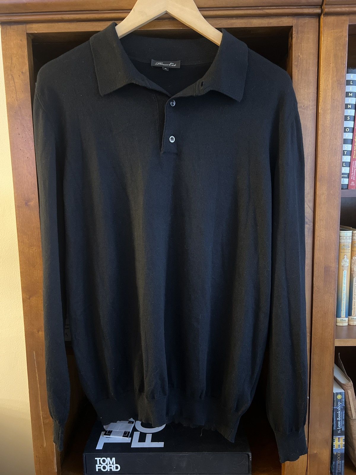 Phineas Cole Phineas Cole Cashmere/Cotton Polo Sweater Size US XL / EU 56 / 4 - 1 Thumbnail