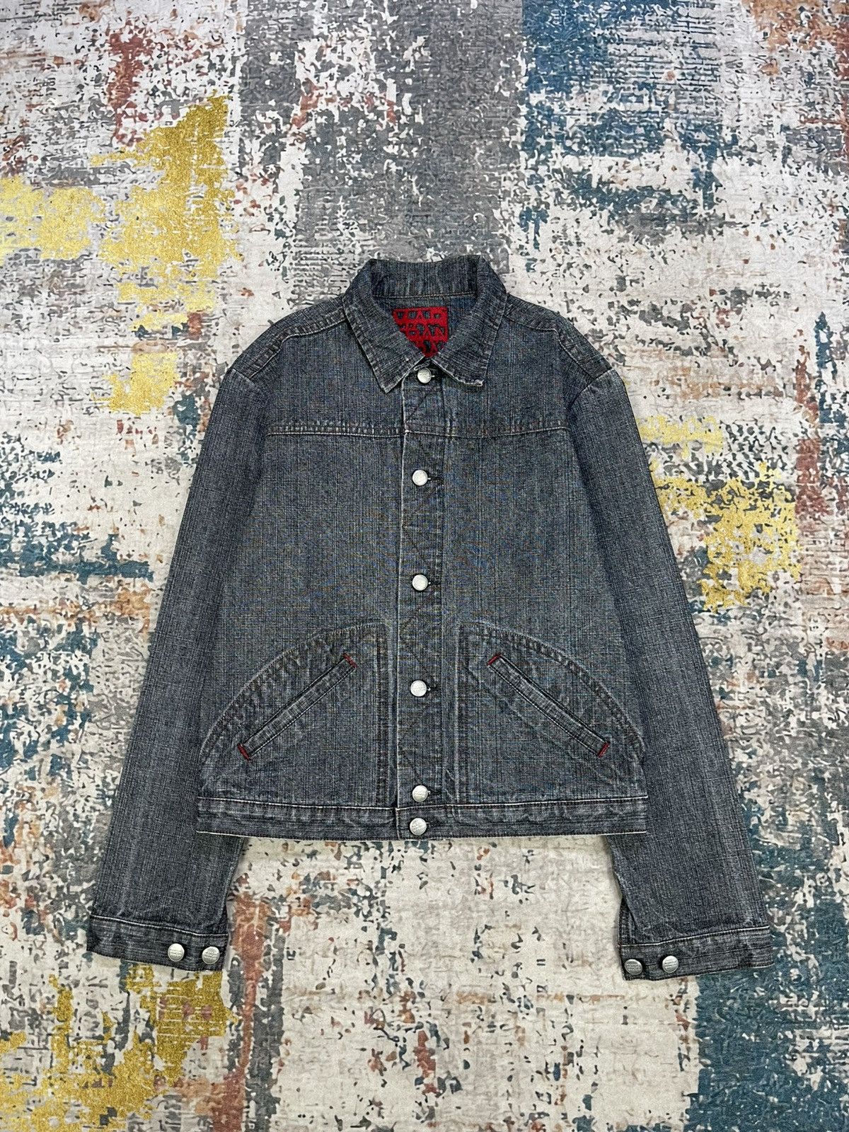 Marithe + Francois Girbaud Marithe + Francois Girbaud Denim Trucker Jacket Size S / US 4 / IT 40 - 1 Thumbnail