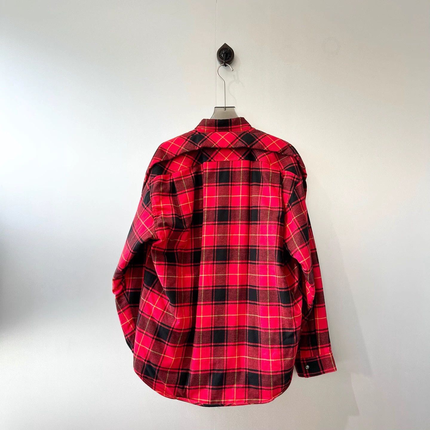 Balenciaga Balenciaga red check puffer jacket size 38 Size US XXS / EU 40 - 2 Thumbnail