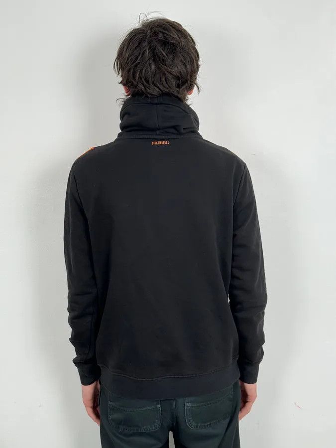 Dirk Bikkembergs 2010s Bikkembergs X Orange Black Hoodie Size US M / EU 48-50 / 2 - 3 Thumbnail