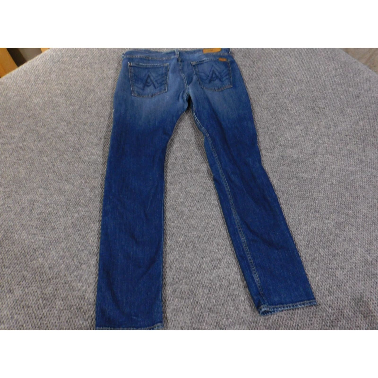 7 For All Mankind 7 For All Mankind Jeans Men 36x32 Paxtyn Distressed Straight Dark Wash Denim Vintage No 7 For All Mankind Carsen Regular Inseam 32"} Size US 36 / EU 52 - 6 Thumbnail