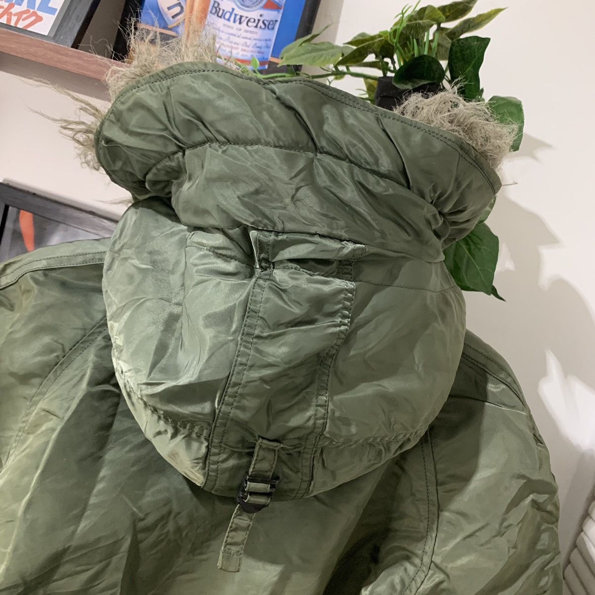 Alpha Industries × Vintage Vintage Alpha Industries N-3B parka jacket Size US XL / EU 56 / 4 - 6 Thumbnail
