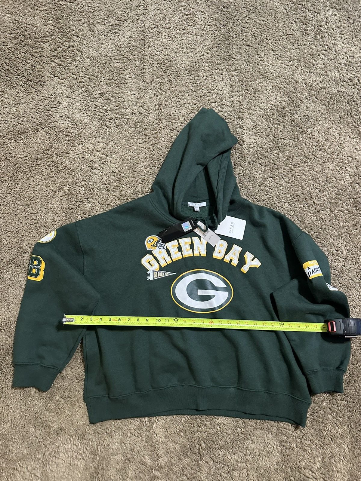 NFL Vintage NFL Women’s Green Bay Packers hoodie 00s size 3XL Size 3XL / US 20-22 - 6 Thumbnail