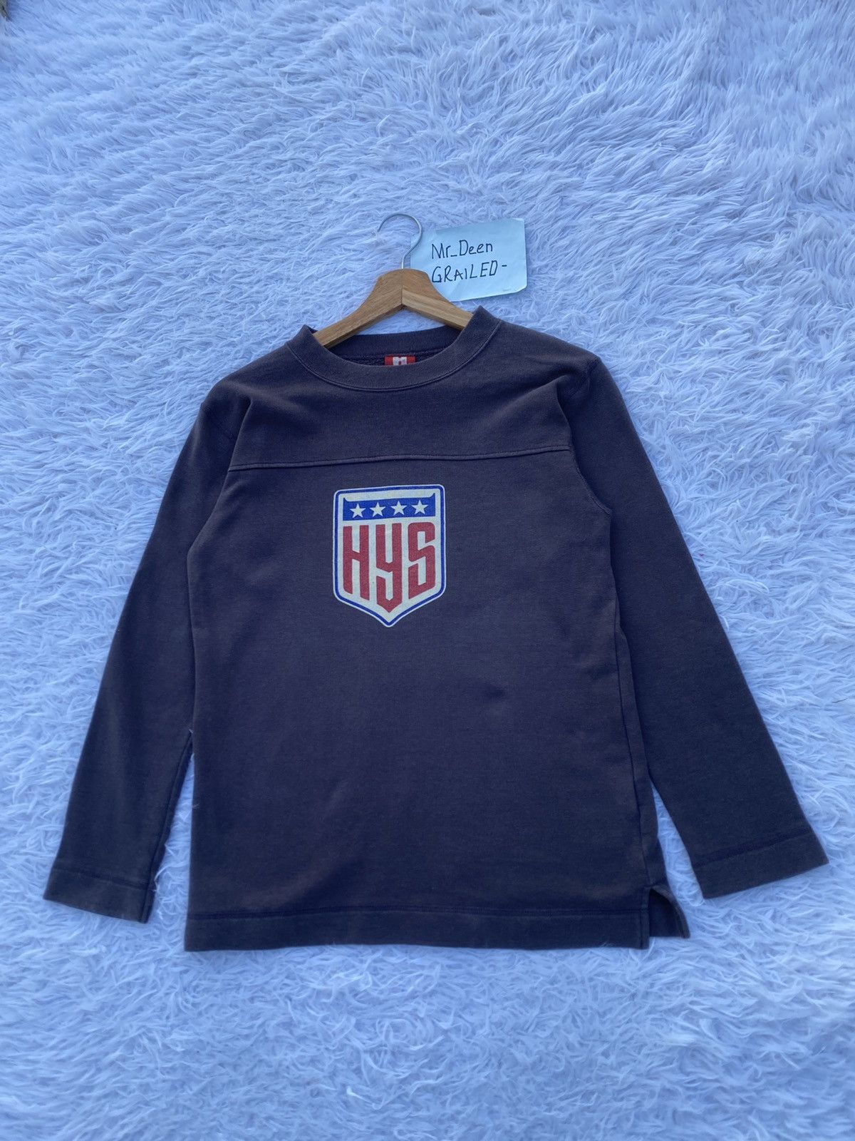 Hysteric Glamour Vintage Hysteric Glamour HYS US Logo Flag Longsleeve Shirt Size US S / EU 44-46 / 1 - 5 Thumbnail