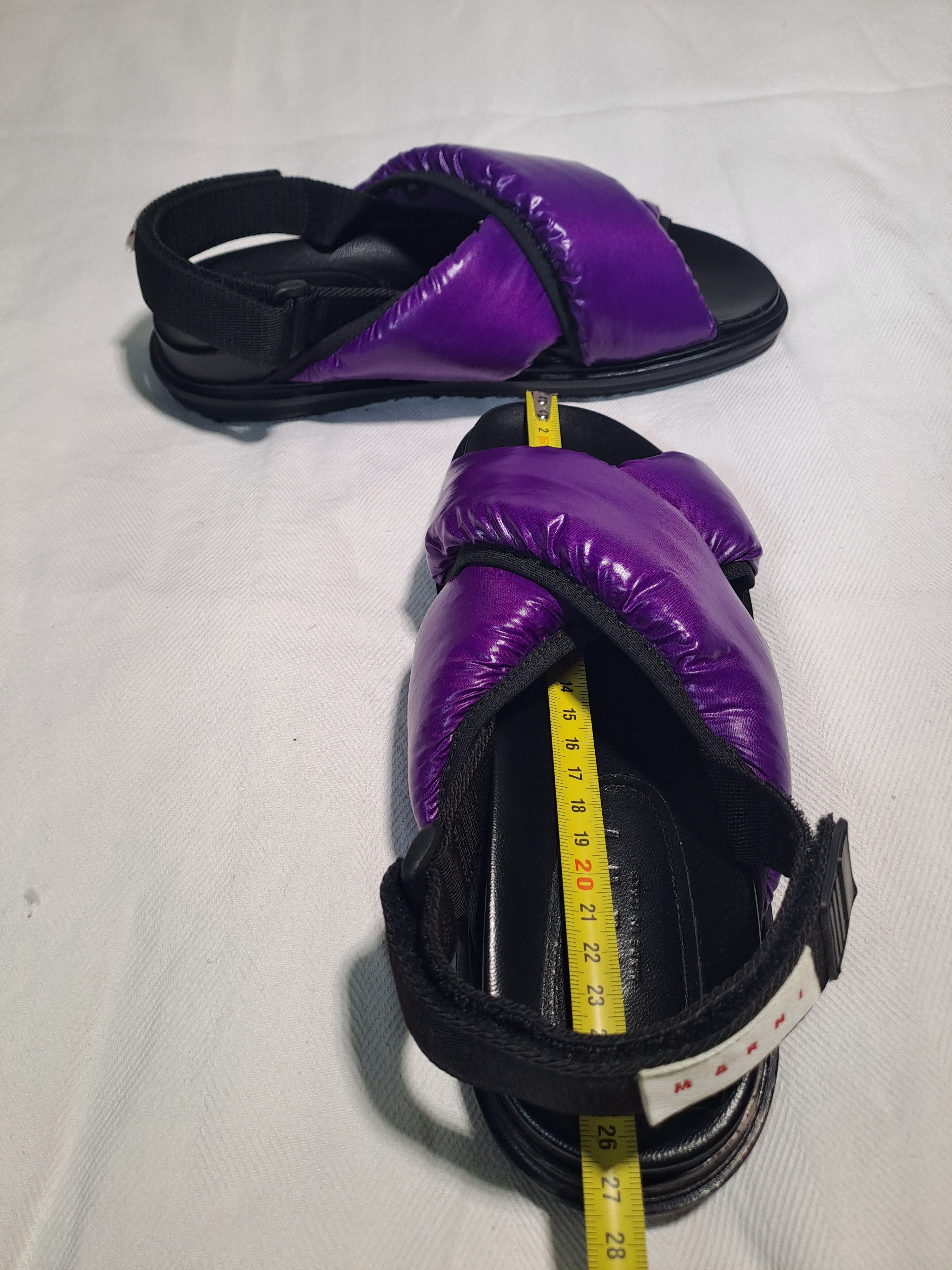 Marni Marni Fussbet sandals 40 IT puffy violet NEW Size US 10 / IT 40 - 10 Thumbnail