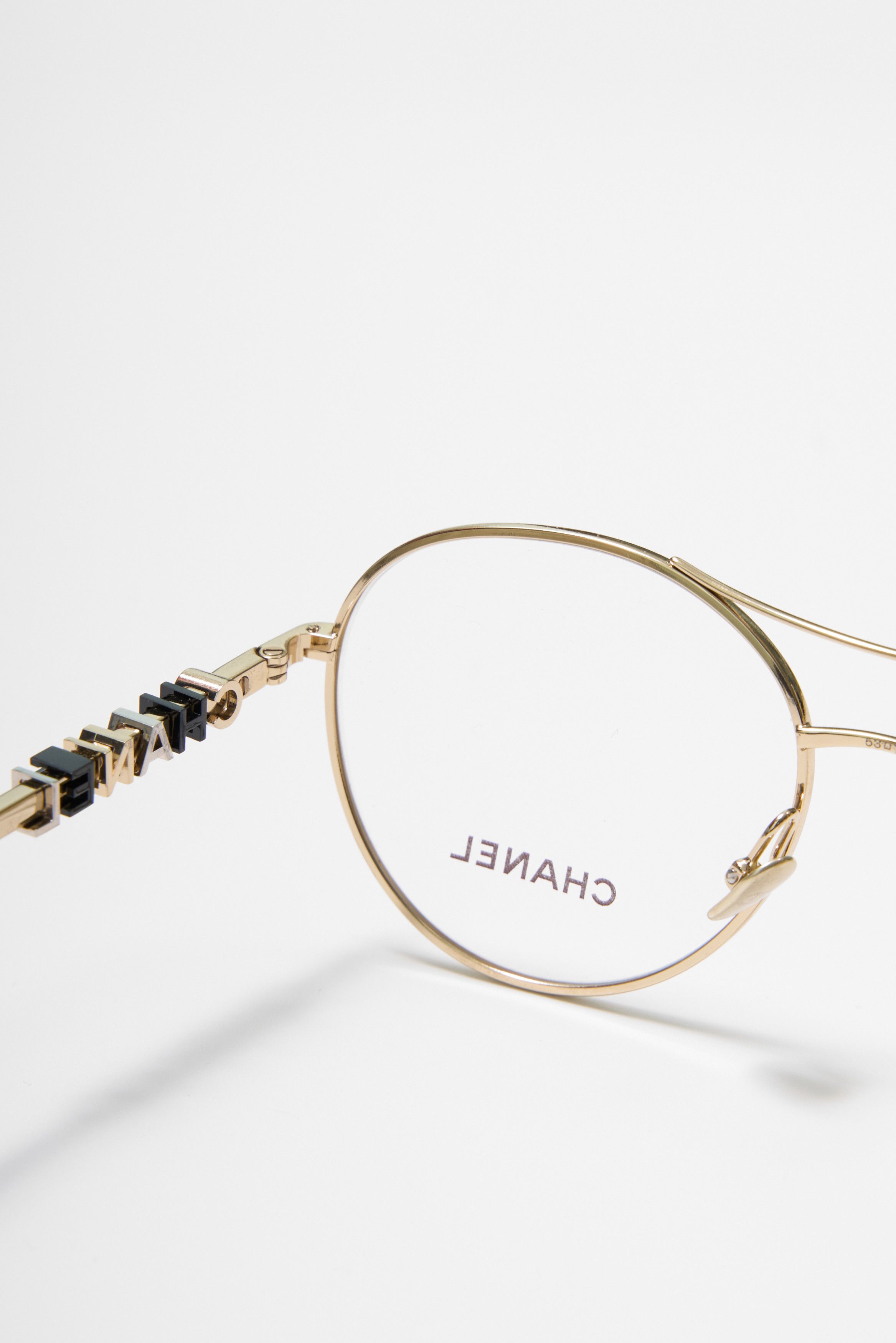 Chanel Chanel Pilot Eyeglasses Size ONE SIZE - 4 Thumbnail