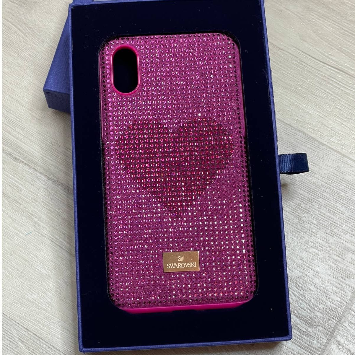 Swarovski Swarovski Crystalgram Heart iPhone X / XS Case Size ONE SIZE - 2 Thumbnail