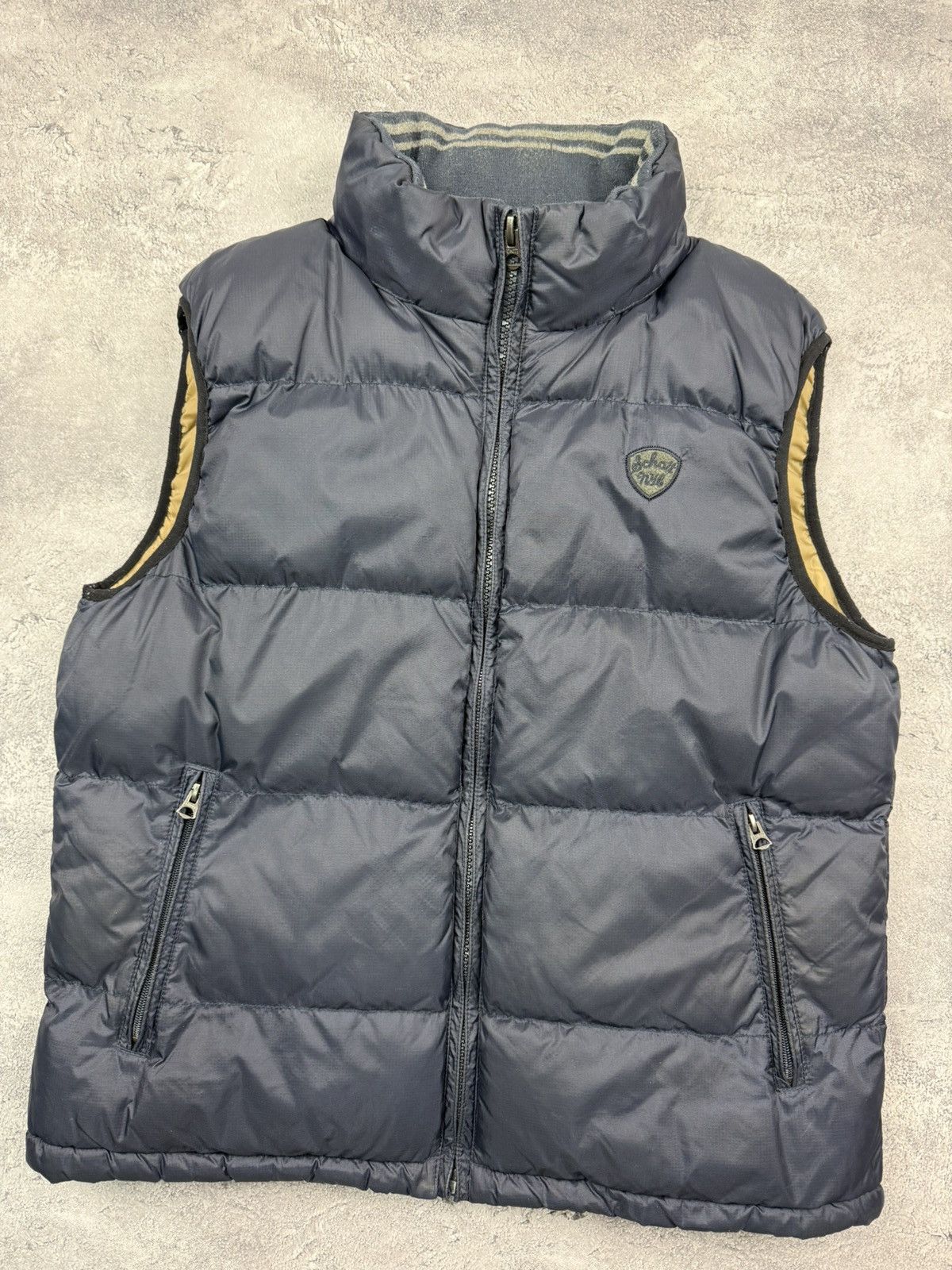 Schott Vintage Schott NYC Down Puffer Vest Sleeveless Size US XL / EU 56 / 4 - 7 Thumbnail